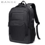 BANGE BG-1922 External USB Port 15.6-inch Laptop Backpacks (Black)