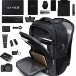 BANGE BG-1922 External USB Port 15.6-inch Laptop Backpacks (Black) - Image 6