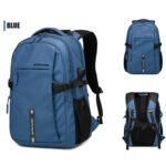 Arctic Hunter B00388 Multi Functional 15.6 -Inch Laptop Office Travel Backpacks(Blue)