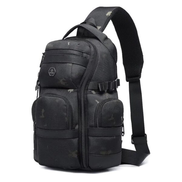 Ozuko 9808 Outdoor Crossbody Shoulder Chest Sling Bag(Camo)