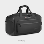 Ozuko 9709 Travel Gym Duffel Shoe Box Sneakers Sports Bag(Black) - Image 2