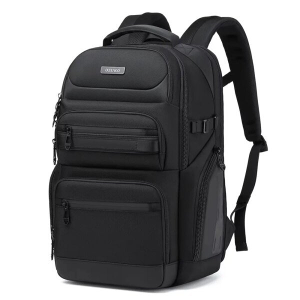 Ozuko 9772 Anti-Theft Travel Backpacks(Black)