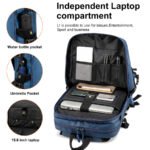 Arctic Hunter B00391 Travel & Sports Backpacks(Blue) - Image 3