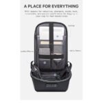 BANGE BG-7276 USB Charging 15inch Laptop Business Travel Backpacks (Black) - Image 3