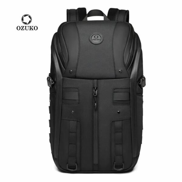 Ozuko 9697 Travel Rucksack Tactical Waterproof Bag(Black)