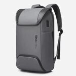 BANGE BG-7276 USB Charging 15inch Laptop Business Travel Backpacks (Gray)