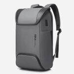 BANGE BG-7276 USB Charging 15inch Laptop Business Travel Backpacks (Gray) - Image 2