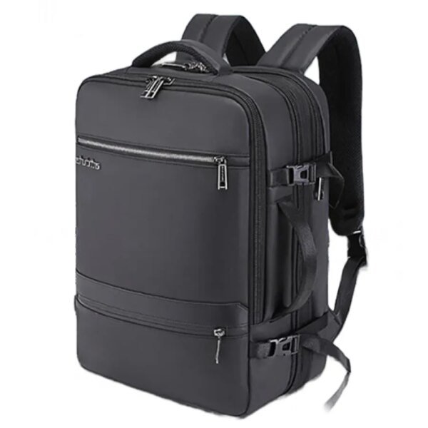 ARCTIC HUNTER B00350 Multifunctional Business Travel Backpacks(Black)