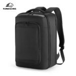 KINGSONS K9993 Business Travel Backpacks(Black)