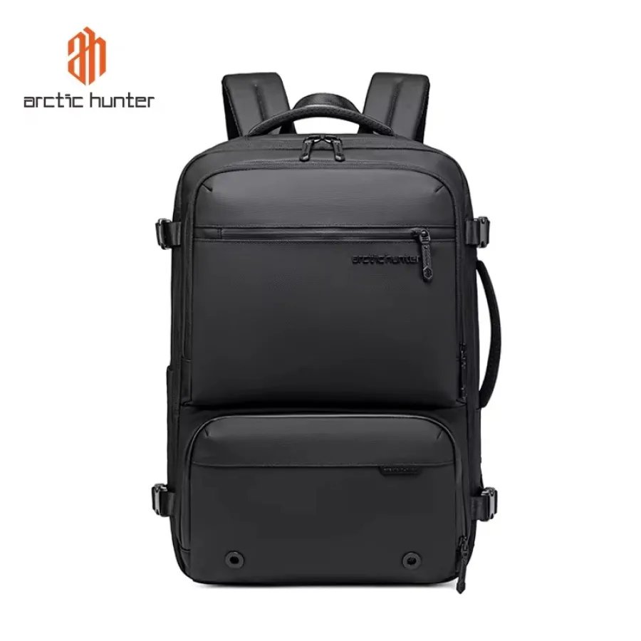 9Lco9cuiYtivXBD1n0Nqqwtfk2CCNk7jOVDDv46x Arctic hunter B00862 Office 15.6-inch Laptop Water-resistant Premium Backpacks(Black) - Image 1