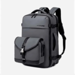 ARCTIC HUNTER B00865 Laptop 15.6 Inch Expandable With Detachable Business Sling Bag(Grey)