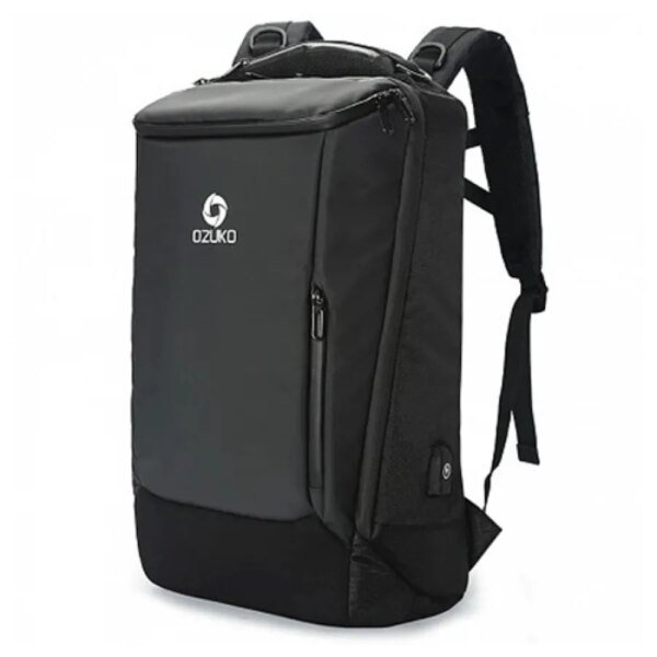 Ozuko 9060L Waterproof Travel Business Backpacks (Black)