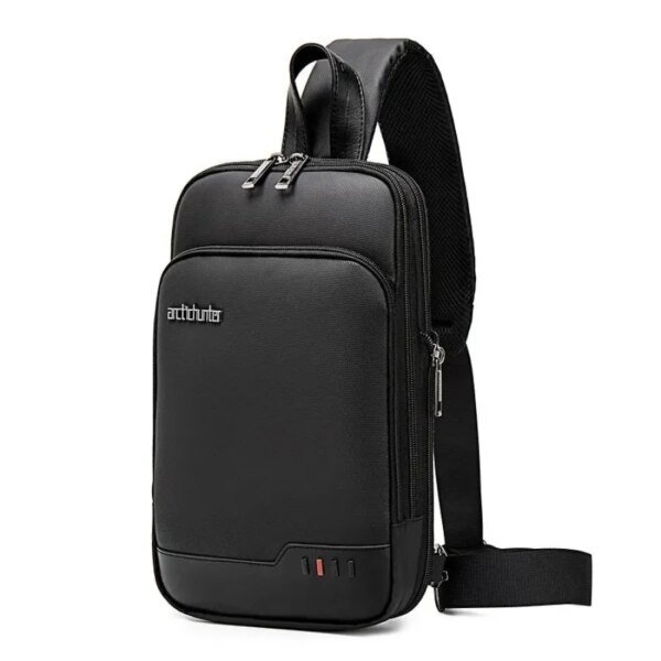 Arctic Hunter XB00113 Crossbody Shoulder Backpacks(Black)