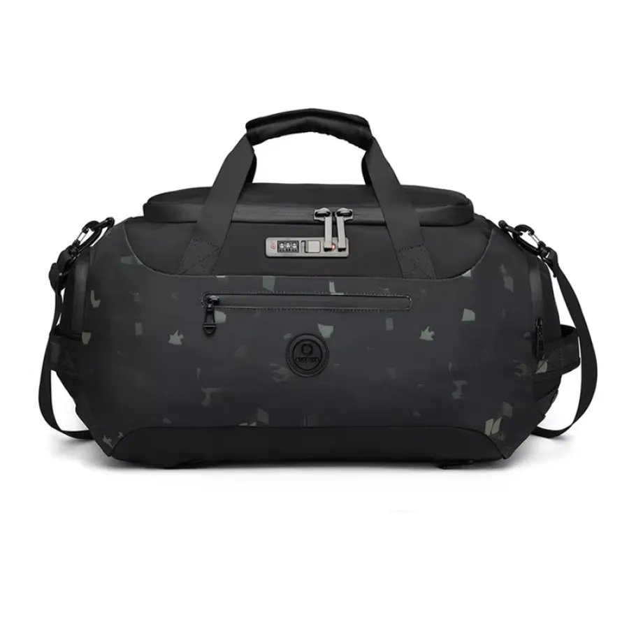 BPHYAcLp9uMZc7xkJRC2TB5TFbTMXep4IVqS6n1g OZUKO 9651 Weekender Travel Duffle Multi-functional with Shoe Compartment Bag(Camo) - Image 1