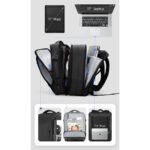 Mark Ryden MR9299YY_00 17" Expandable Business Travel Bag(Black) - Image 3