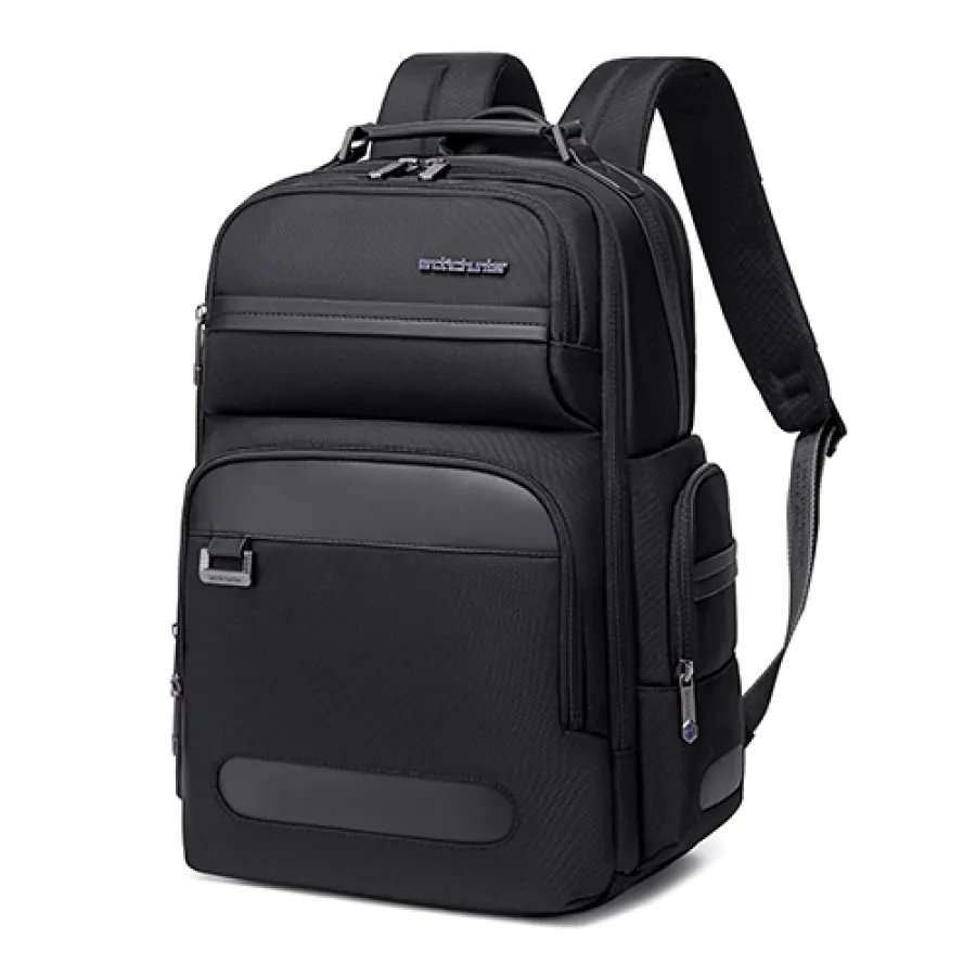 DruwHqI62Td2aH0OlmyhtENVldmCdmCIr8lLW6GF Arctic Hunter B00492 Business Office Travel with 15.6 Inch Laptop Pocket Water-resistant Multiple Pocket Bag(Black) - Image 1