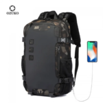 Ozuko 9388 Multifunctional Laptop Sports Travel Backpacks(Camo)