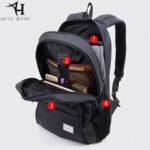 Arctic Hunter 20005 Professional Office Laptop Travel Backpacks(Black) - Image 2