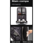 Bange BG-7682 Hard Case Backpacks With TSA Combination Lock And USB Type-C Port(Grey) - Image 3