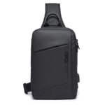 BANGE BG-22002 Crossbody Shoulder USB Port Bag(Black) - Image 2