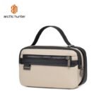 Arctic Hunter KB00843 Nylon Leather Travel Pouch hand Clutch Bag(Khaki) - Image 2