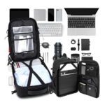 ARCTIC HUNTER B00382 2 in 1 Detachable Business Travel Backpacks (Gray) - Image 3