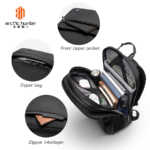 ARCTIC HUNTER B00410 Anti-Theft-17" Laptop Backpacks(Black) - Image 2