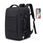 Bange BG-1908 Expandable Business Travel Backpacks(Black)
