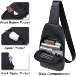 Arctic Hunter XB13001 Single Shoulder Crossbody Bag(Black) - Image 3