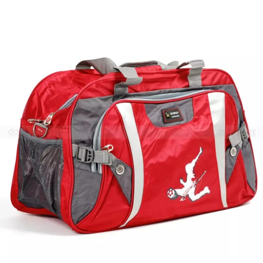 LdmzfUA3jXTULsbyRc9EmV6UMPerDdzExBwxQfie QIWAY Large Capacity Light Weight Waterproof & Washable Travel Duffel Bag-F09(Red) - Image 1