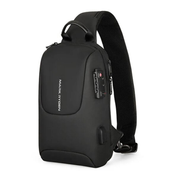 Mark Ryden MR7039 Anti-thief Crossbody Sling Bag(Black)