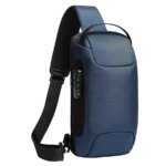BANGE BG-22085 Anti-Theft Crossbody Shoulder Bag(Blue)
