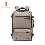 Arctic hunter B00862 Office 15.6-inch Laptop Water-resistant Premium Backpacks(khaki) - Image 2