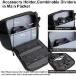 ARCTIC HUNTER K00576 Camera Shoulder Bag(Black) - Image 3