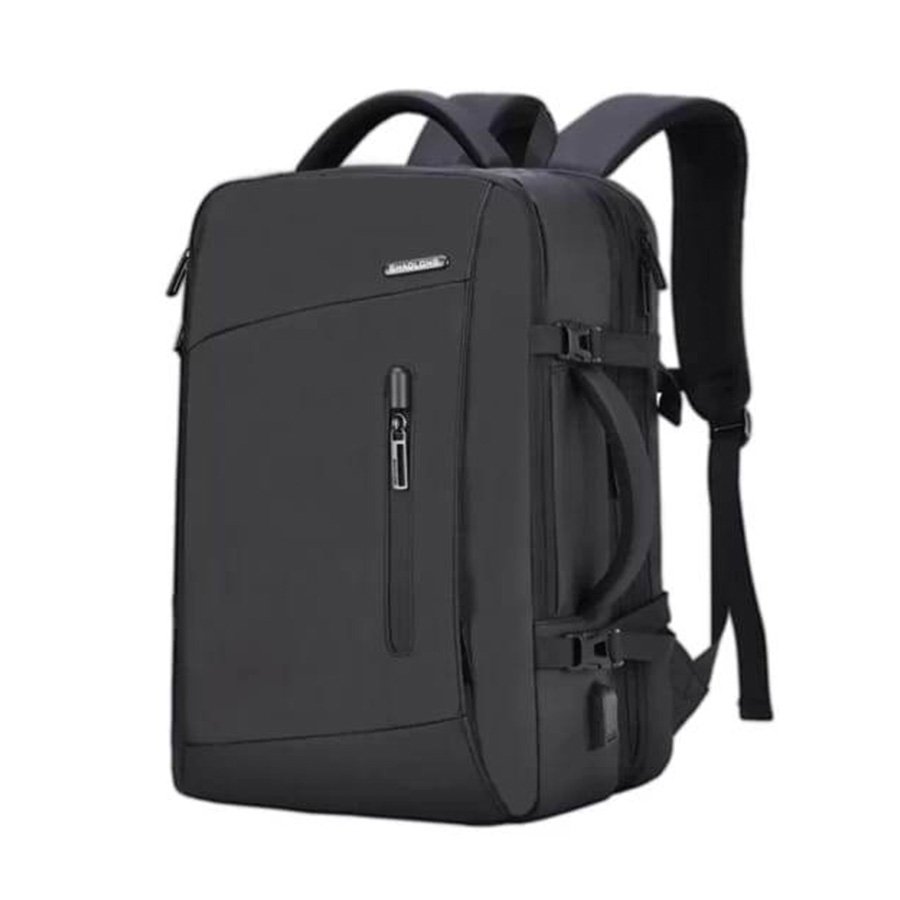 Rt2iZiUsG2Tgs2V6BnB7aK9T9l24pvX3wD7usoB5 Shaolong 2020-1# 19" Premium Quality Business Travel Laptop Expandable Backpacks(Black) - Image 1