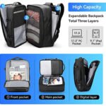 Mark Ryden MR8057Y-00 Expandable 17" Laptop Business Travel Backpacks(Black) - Image 3