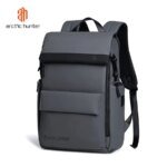 ARCTIC HUNTER B00562 WATER-RESISTANT ANTI THEFT 15.6INCH LAPTOP COMPARTMENT Backpacks(Grey)