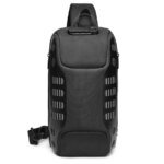 Ozuko 9339 Anti-Theft Crossbody Shoulder Bag(Black)