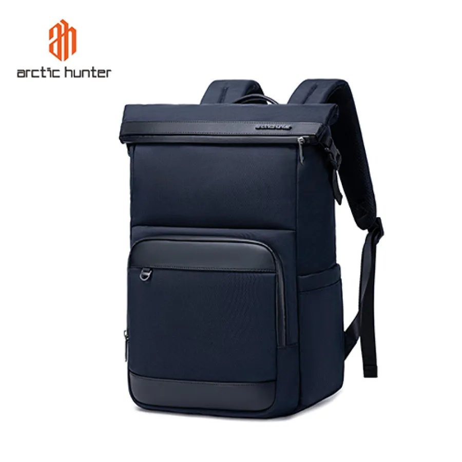 UkXB7UNs8hYk0EjfTgGCaaUF4FN4RfRxEJAbfsBx Arctic Hunter B00684 Stylish Premium 15.6inch Laptop Business Water-resistant Backpacks(Blue) - Image 1
