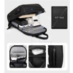 Mark Ryden MR7039 Anti-thief Crossbody Sling Bag(Black) - Image 3