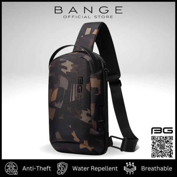 Bange 7221 Multifunction Crossbody Sling Bag(Camo)