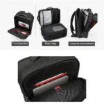 ARCTIC HUNTER B00345 Multifunctional Business Travel Backpacks (Black) - Image 4