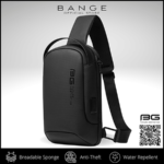 Bange 7221 Multifunction Crossbody Sling Bag(Black) - Image 2