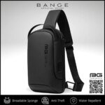Bange 7221 Multifunction Crossbody Sling Bag(Black)