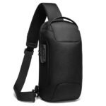 BANGE BG-22085 Anti-Theft Crossbody Shoulder Bag(Black) - Image 2