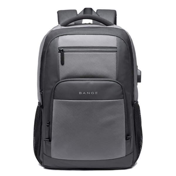 BANGE BG-1921 External USB Port 15.6-inch Laptop Backpacks(Grey)