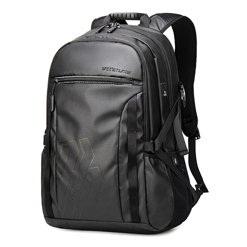 eQCdny1WjdYHkrsb5GxprPdxJMxtNTsYAkPucKZO Arctic Hunter B00381 Invisible Anti Theft Laptop Travel Business Backpacks(Black) - Image 1