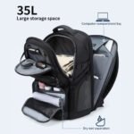 Ozuko 9772 Anti-Theft Travel Backpacks(Black) - Image 3
