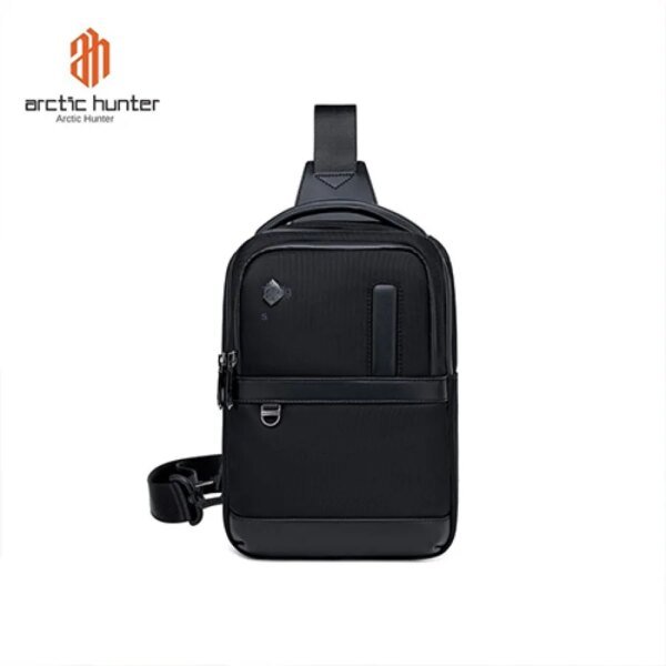 ARCTIC HUNTER XB00678 Sling Chest Crossbody Bag(Black)