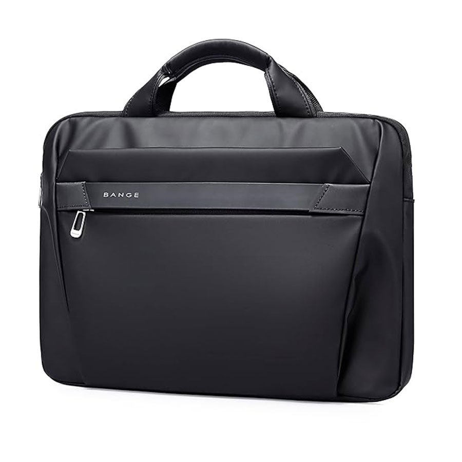 iBSeetjQ34AXLAJiX8BZJr1Fb71tYMdSiuASozD8 BANGE BG-2558 Premium Laptop Notebook Bag Portable Zip Soft Sleeve IPAD Protective Handbag(Black) - Image 1